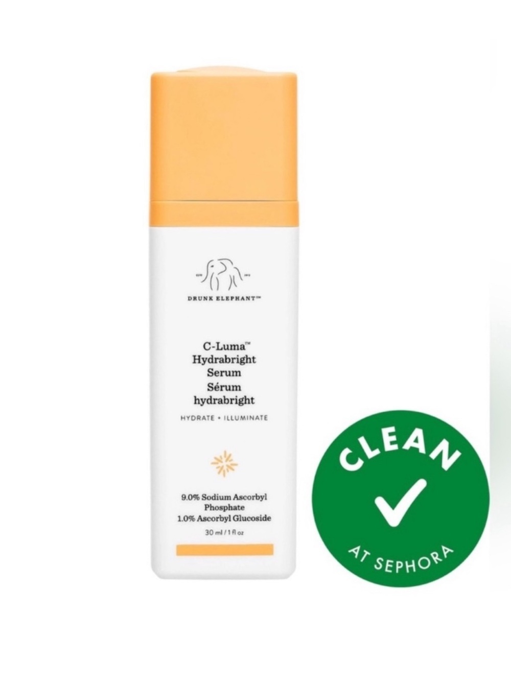 Drunk Elephant C-Luma Hydrabright Gentle Hydrating Vitamin C Serum